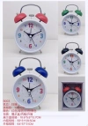 9001-9006 series desktop bell alarm clock, with light, scanning silent movement clock Specification image